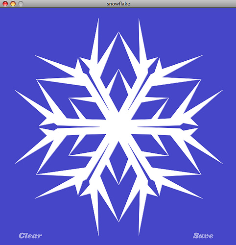 Option 1) Lasercut, Laser engrave, and LED-light-up your very own Snowflake